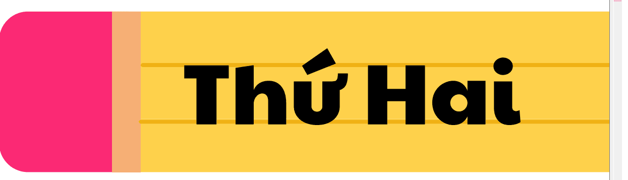 Thứ ngày tháng - dạng lật